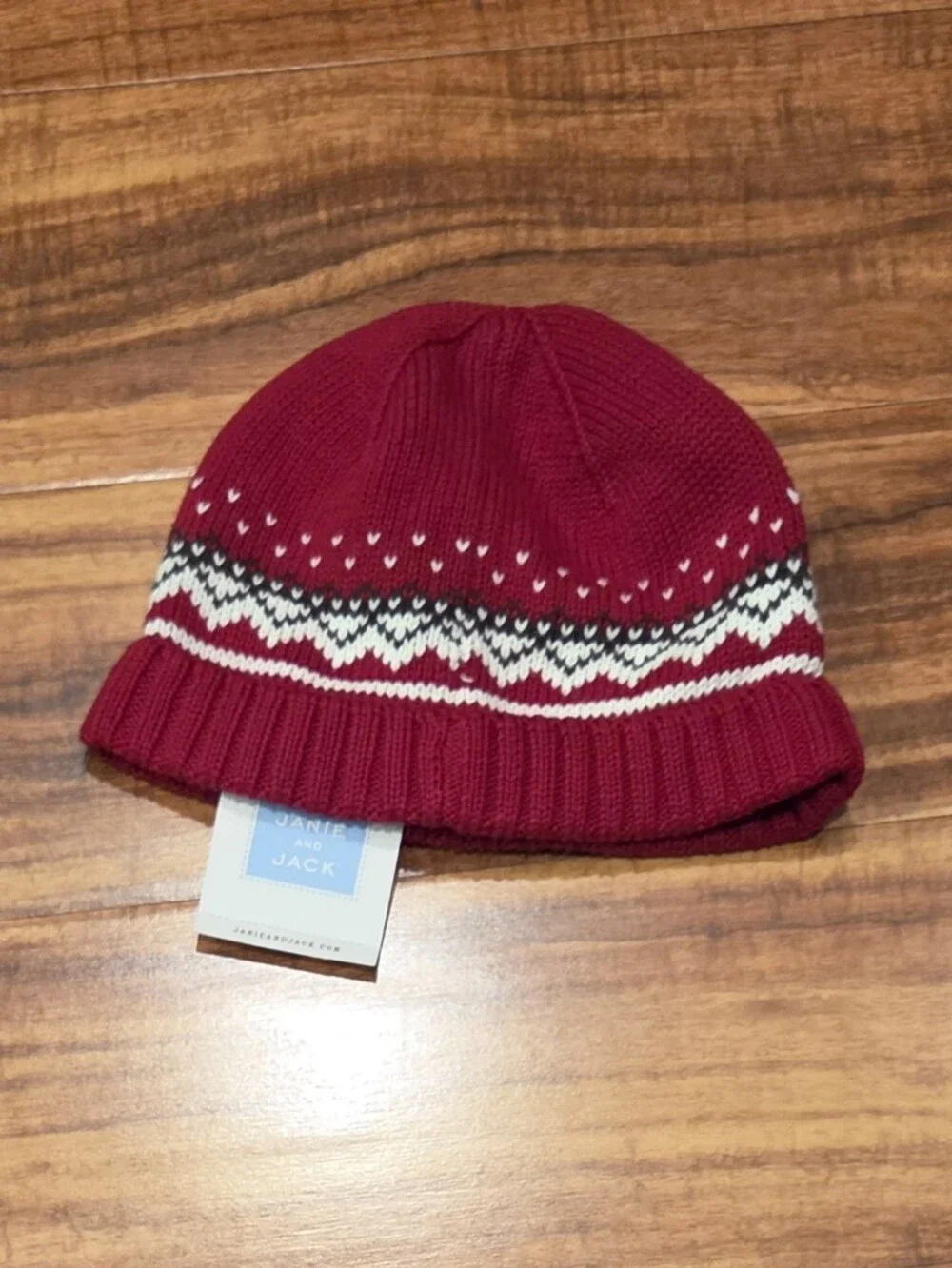 Janie and Jack NWT 2-3T Fair Isle Sweater Hat